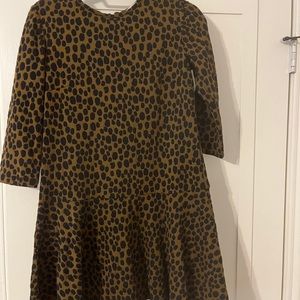 Loft leopard print dress